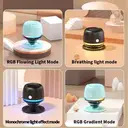 Verbex M99 Lake Blue Speaker Phone Stand, Bluetooth Speaker, Waterproof, Magnetic, Voice Call Mini Speaker image 6