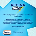 Regina Blitz Household Towel, 3-Ply, 4 Rolls image 6