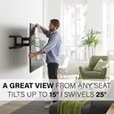 Sanus Vuepoint Large Full-Motion Mount for 47"-90" TVs image 7