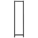 MINGHOU Black Wall-Mounted Towel Rack Easy Installation Bathroom Towel Holder Space-Saving Wall Towel Organizer for Bath Towels Hand Towels image 2