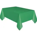 Unique Plastic Table Cover, Green, 1.37 x 2.74m image 0