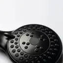 Croydex Nero Shower Head with 3 Settings - Black image 2