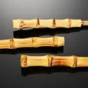 Fangyuan Ensemble de 16 couverts en acier inoxydable compatible lave-vaisselle - Or + manche bambou image 8