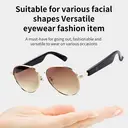 Verbex A01-G5 Smart Glasses: Translates 125 Languages, Records Video, Takes Photos, Voice Wake-up, Plays Music, Answers Phone Calls, Weather Forecast, ChatGPT image 3