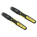 Stanley Chisel Tip Marker Black 2 Pack image 1