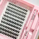 MeoMagic Classic - Kit de extensions de cils avec pinces à épiler et colle - 10 lignes - WM18 image 1