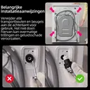 【Vakantiegeld Deal】CHiQ 10 kg frontlader wasmachine, donkergrijs, energieklasse A-30%, grote trommel 530 mm, 1400 toeren, 16 programma's, stoomwassen & 1-Touch Smart Wash JW105883G image 2