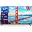 TeeView 70" QLED 4K HDR Smart Web OS TV-TV70UUW(Dolby Audio,Gaming Hub,Freeview Play) image 0