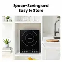 ochama 2000W Induction Hob with Touch Control, Durable Glass Panel, 10 Power Levels & 6 Functions, Electric Stove for Home Cooking, Induction Cooktop image 2
