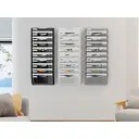 Senhoglb Porte-documents mural format A4 à 10 compartiments, Noir, Offre annuelle, Idées cadeaux image 6