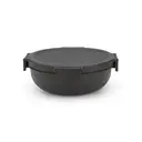 Brabantia Make & Take Salad Bowl, 1.3L - Dark Grey image 0