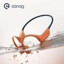 Sanag B77SProMax Manufacture Custom Wholesale Price Waterproof Bone Conduction Headphones bluetooth Wireless for Swimming S-B77SProMax.64G-CL-Headphones-Gray image 6