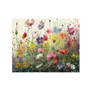 JU7CER Wildflower 5D Diamond Painting Kit - Adult Beginner-Friendly | Home Wall Decor & Gift 12×16 Inches (30×40cm) image 0