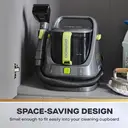 DAEWOO Hurricane Spot & Upholstery Washer – 650 W Motor, 1.4 L Clean Tank / 1.2 L Dirty Tank, 5 m Cable, Multi-Tool Attachment – White/Black, FLR00155GE image 3