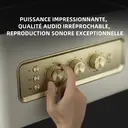  Mlove A200 Enceinte Bluetooth portable - Blanc image 4
