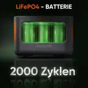 Jackery Explorer 100 Plus Tragbare Powerstation, 99Wh LiFePO4-Akku Schnellladung, 3-Port 128W TragBack-up-Akku für Reise Notfall image 4