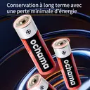 Ochama Piles AAA 10 pièces, Alcalines sans mercure écologiques, Pour tensiomètre/glucomètre/serrure à empreinte digitale/télécommande/balance numérique/jouets 10 pièces image 1
