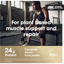Optimum Nutrition Gold Standard 100% Plant Protein French Vanilla Protein Nutrition Cream Flavour - 684g image 4