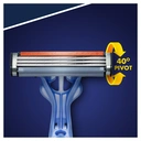 Gillette Blue3 Smooth Men's Disposable Razors 12 Pack image 3