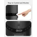 Petlibro Granary Smart Feeder - 3L, Black, Automatic Feeding, Suitable for Dogs and Cats, Low Food & Infrared Safety Reminder, 6 Meal Settings, USB-C Adapter with Battery Backup image 5