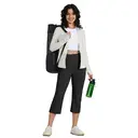 Willit Women's Yoga Capris Pants High Waist Straight Leg Athletic Exercise Workout Capris 21" Black XXL image 5