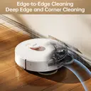 T5 Pro Robot Vacuum Cleaner with Wiping Function, 8150Pa Suction Power  with Hot Air Drying, Anti-Tangle Side Brush, Obstacle Avoidance, LiDAR Navigation, All-in-One Dock, omni-station image 5