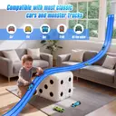 Track Set (5 Meters + 2 Pull-Back Cars + 2 Sliding Cars) image 1