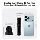 Enchen Spark 3 Groin & Body Hair Electric Trimmer With Skin-Safe Ceramic Blade Prevent Nicks Body Trimming,1pc image 5