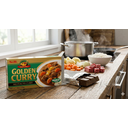 S&B Golden Curry Sauce Mix Medium Hot No Meat Contained 220g image 1