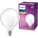 Philips Light Bulb LED Globe Frosted Screw E27 Warm White 100W Non-Dimmable image 1