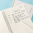 Deli Clear Tone Series Lot de 4 carnets à spirale A5, papier ligné 70g/m² - 80 feuilles/160 pages image 5