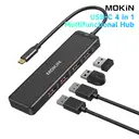 Mokin Hub USB C vers 4 x USB  3.1 - Noir image 0