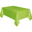 Unique Plastic Table Cover, Green, 1.37 x 2.74m image 0