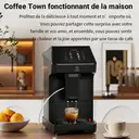 WOOX Machine à café avec 6 fonctions de café, volume de café réglable et nettoyage automatique - 1450 W / 1,5 L image 3