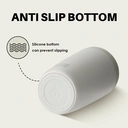 Bottle Bottle Thermal Mug 350 ml for Coffee or Tea, Leak-Proof and Easy Quick Press Closure, Insulated Travel Mug Classic Grande (Grey) image 4