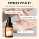 Quiyum Kit de soins visage au collagène d'escargot coréen (5 pièces) - Nettoyant visage 100 g, tonique 100 ml, crème visage 50 g, avec serviette ourson, peigne de massage facial, cadeau Fête des Mères image 10