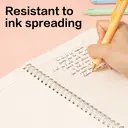 Deli Lot de 4 cahiers à spirale A5 avec couverture PP, papier ligné 70 g/m² - 60 pages image 2