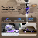 Narwal Flow Robot aspirateur laveur avec kit de raccordement à l'eau – Blanc image 5