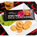 The Snack Organisation Presents.. Sweet Chilli Rice Crackers 100g image 1