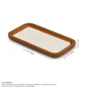 Oirlv jewelry tray display organizer bracele luxury wood, Flat jewelry Jewellery Drawer trays Removable Dividers for Rings Earring Necklace Storage Display, 1pcs image 9