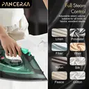 PANCERKA steamer iron BD-Z401002 Black Green image 1