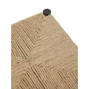 Interiors by Premier Bar Stool Bandar Beech Wood & Hemp Rope Black/Natural image 2