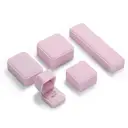 Oirlv Écrin à bijoux en velours - Rose image 4