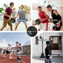 High-quality Rubber Basketball（29.5"） Size7# Black/Gold image 5