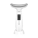 Sunluxy M6 Appareil de massage visage & cou avec 6 modes de soin, micro-courant EMS, vibration sonique, chaleur & froid, luminothérapie LED multicolore image 0