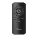 j5create JVCU435 USB™ 4K Ultra HD Webcam with 5x Digital Zoom Remote Control, Black and Silver image 3