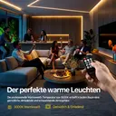 Vivreal COB LED-Streifen 1,99 m, 3000K warmweiß, dimmbar, flexible LED-Tape mit Netzteil und RF-Fernbedienung, hoher CRI 92, Neujahrsofferte, Top-Geschenkideen image 1
