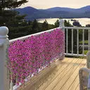 4Pcs 28.7in/72.8cm
Artificial Hanging Flowers for Outdoors Fake Plants Decoration,Faux Silk Colorful Daisy Eucalyptus Realistic for Outside Home Planter Porch Patio Yard Decor(purple) image 4