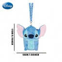 1pc Disney Stitch Plush Lanyard Pouch Officially Licensed Cute Soft Plush Themed Movies Anime Peripheral Hanging Phone Storage Bag Gift image 1