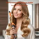 RAF Fer à boucler professionnel en céramique 60 W PTC, chauffe rapide, pour femmes, coiffage salon image 2